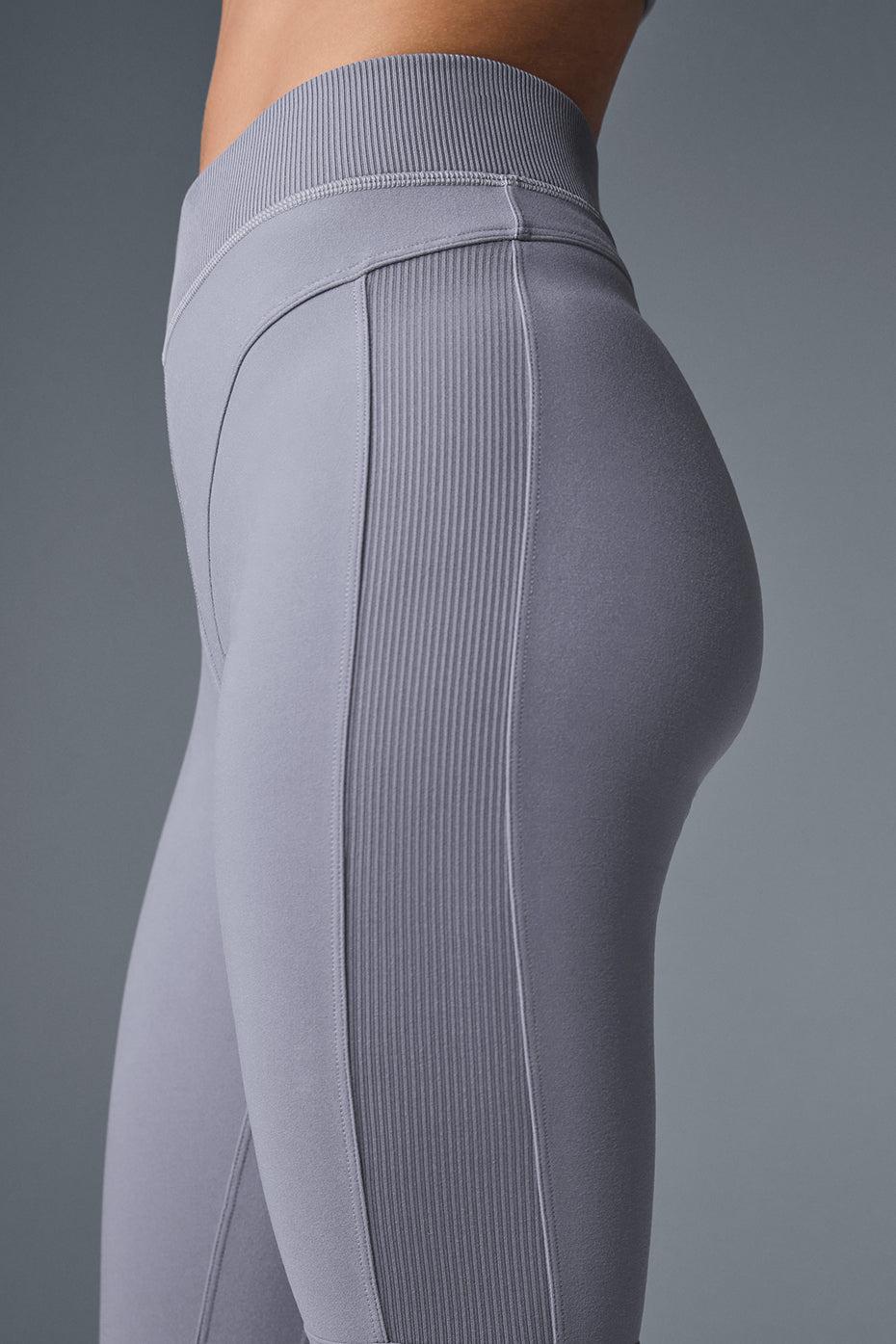 Alosoft High-Waist Head Start Legging - Fog Product Image