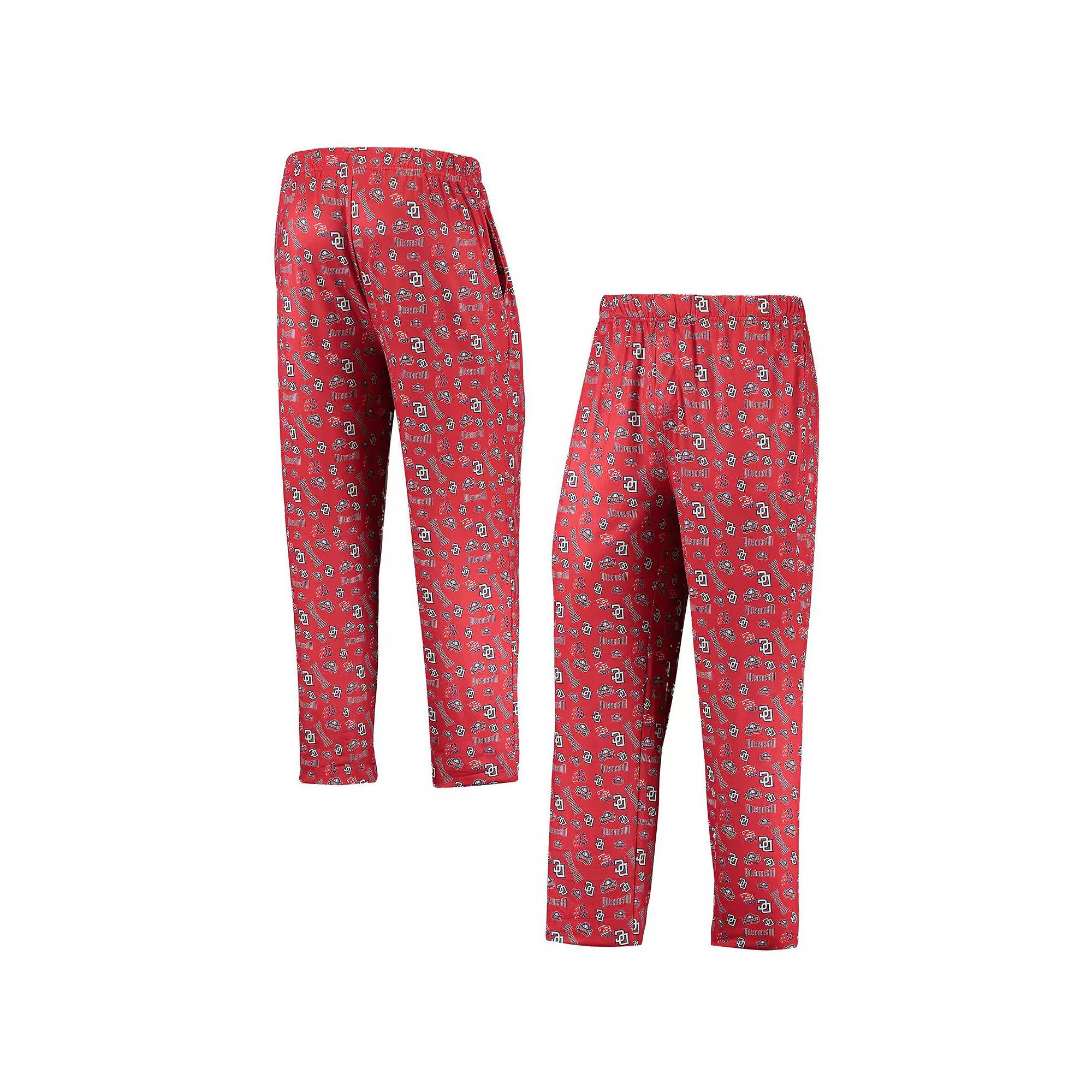 Men's FOCO Red Washington Nationals Cooperstown Collection Repeat Pajama Pants,  Product Image