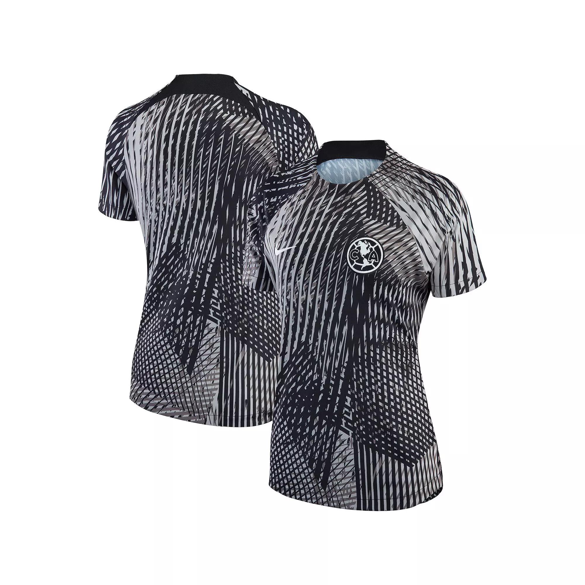 Women's Nike Black Club America 2022/23 Pre-Match Raglan Performance Top, Size: Large, Caf Black Product Image