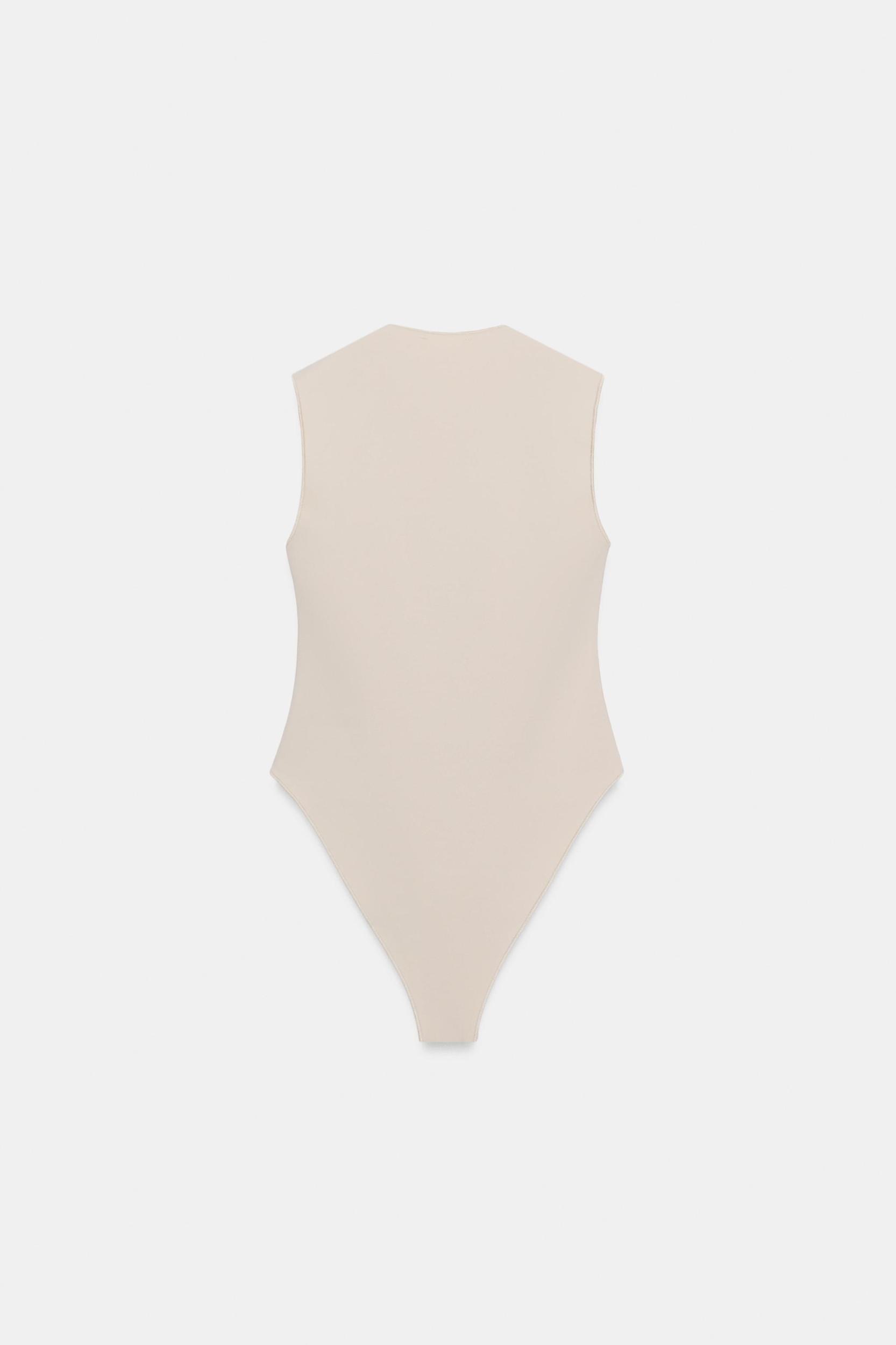 STRETCH SQUARE NECK BODYSUIT Product Image