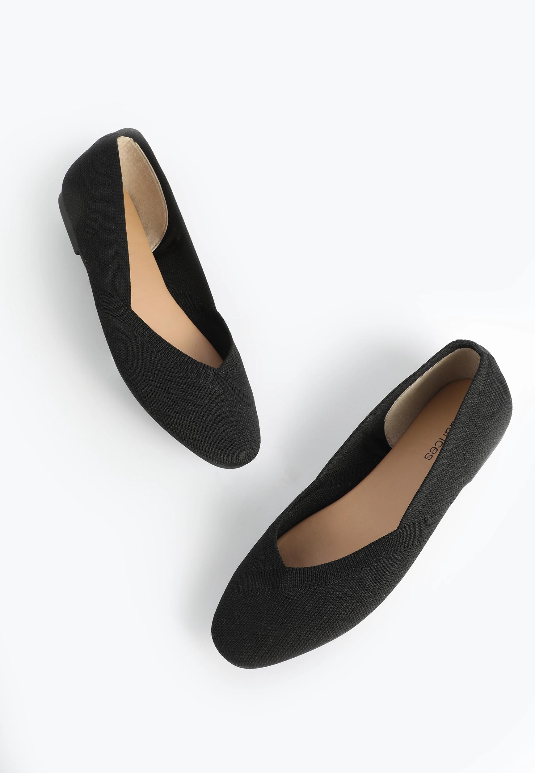 SuperCush Violet Knit Ballet Flat Product Image