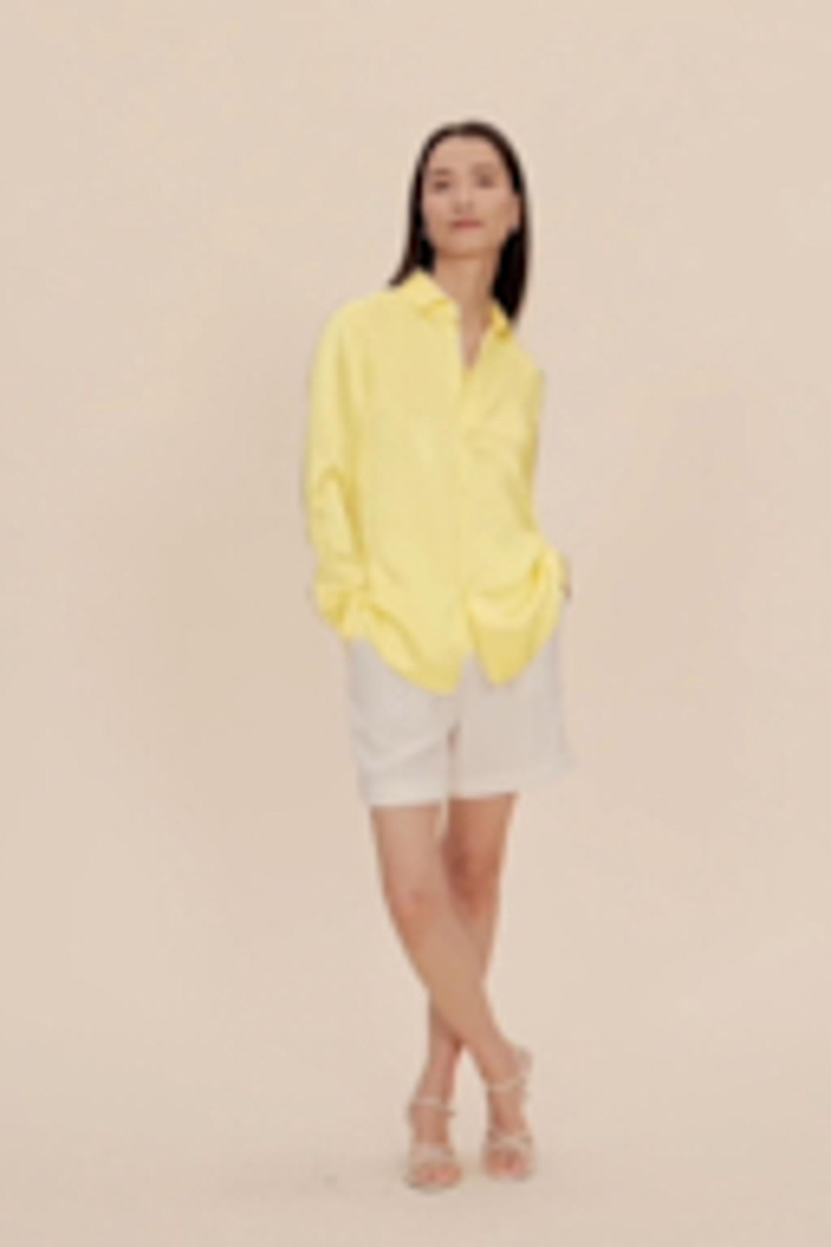 Golden Cocoon Tailored Shirt Product Image