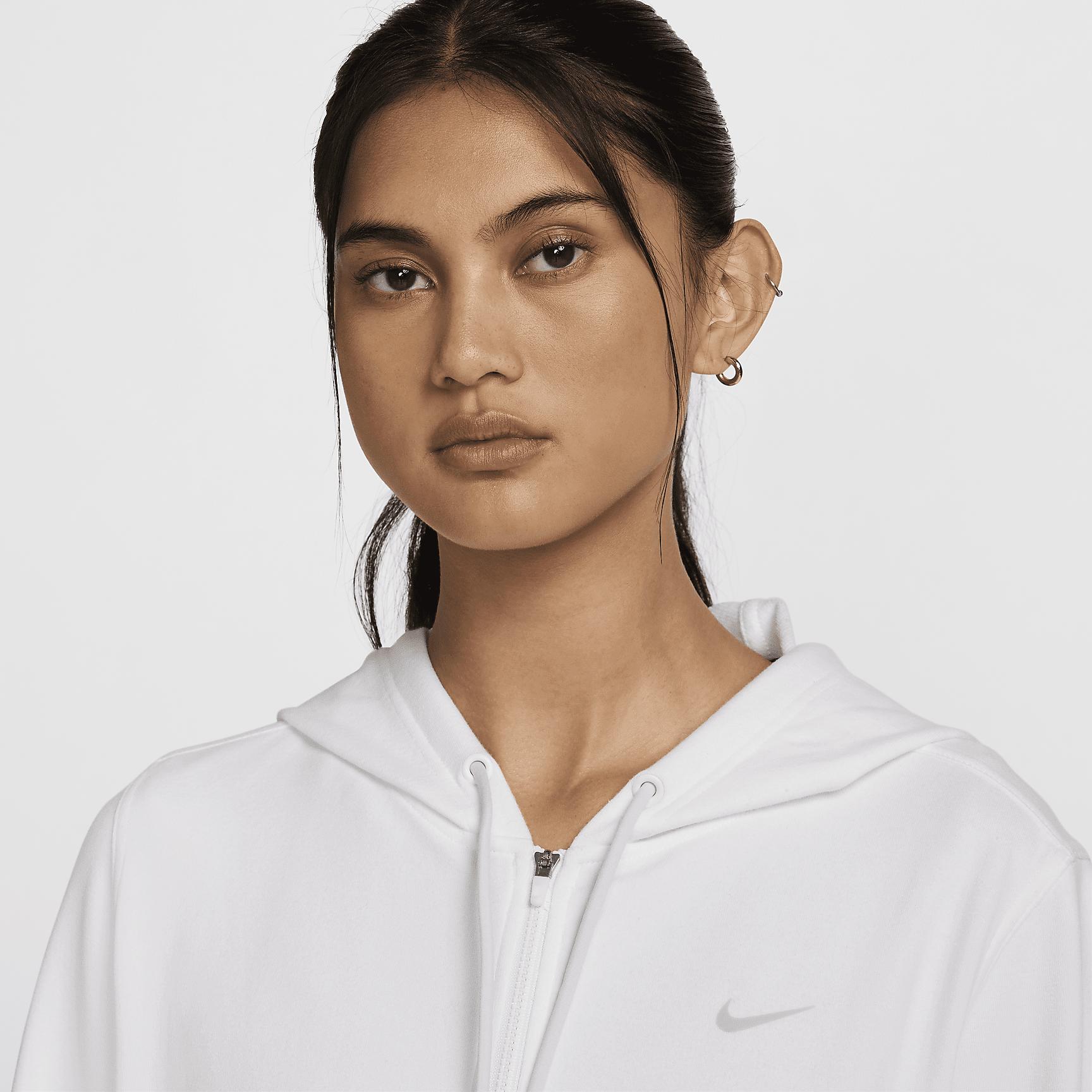 Nike Dri-FIT One Women's Full-Zip French Terry Hoodie Product Image