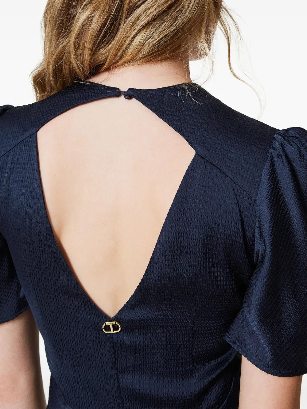 hammered satin maxi dress Product Image