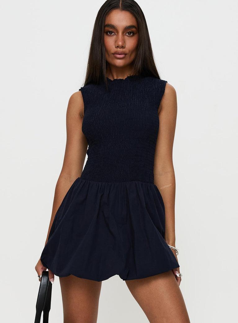 Narnie Mini Dress Navy Product Image
