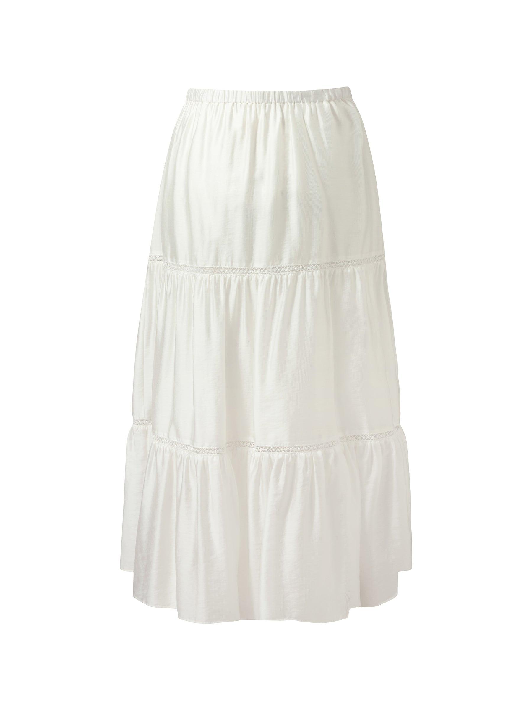 Tencel Blend Women A-Line Skirt Product Image