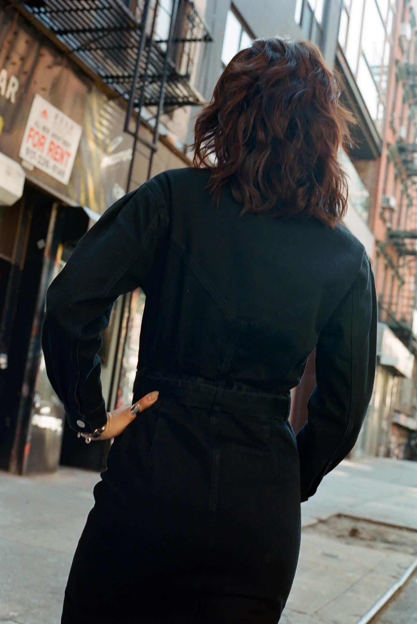 Jean Dress - Sable Product Image