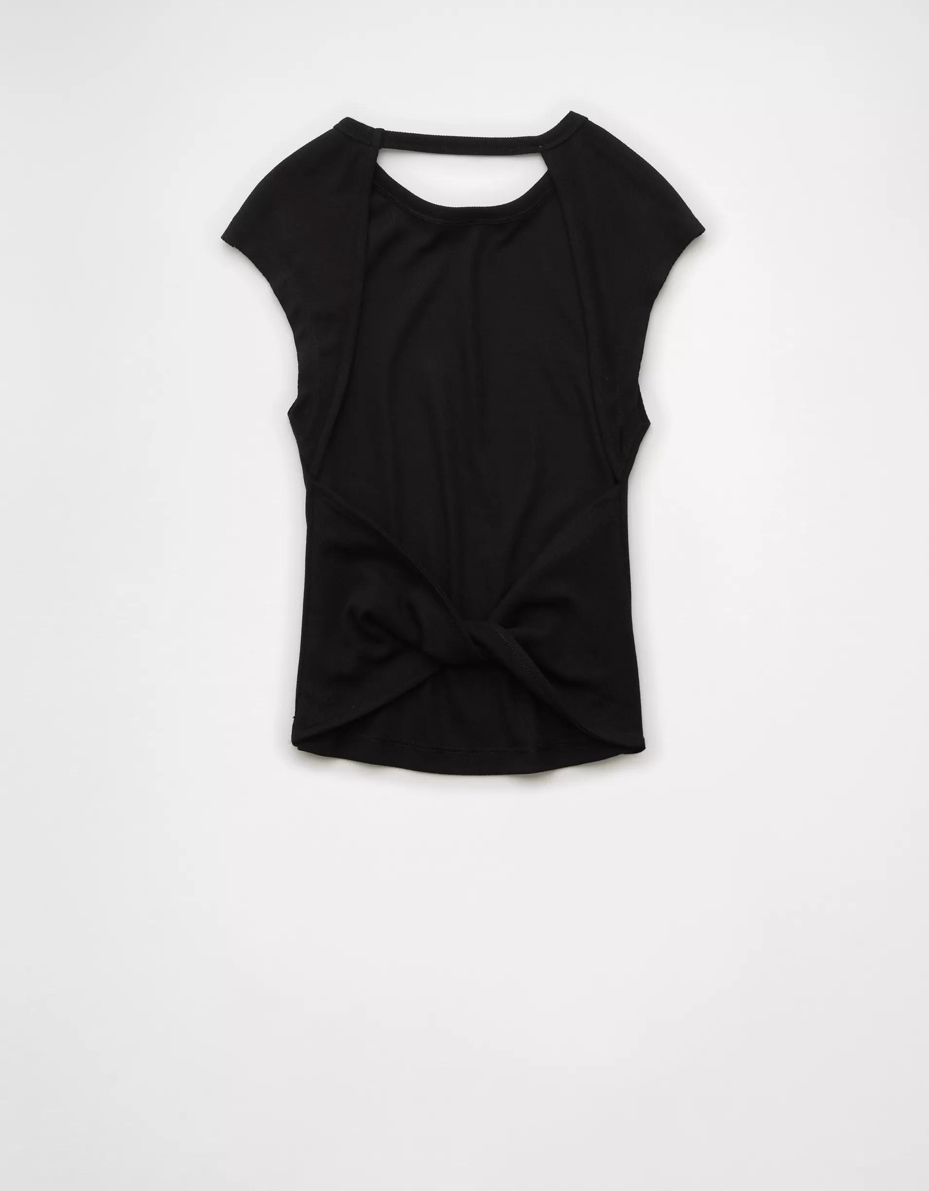 AE Twist Back T-Shirt Product Image