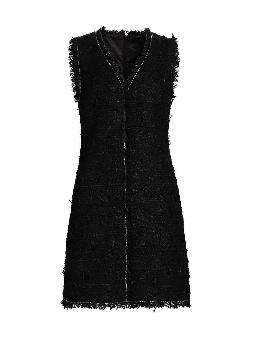 Womens Lilo Tweed Minidress Product Image