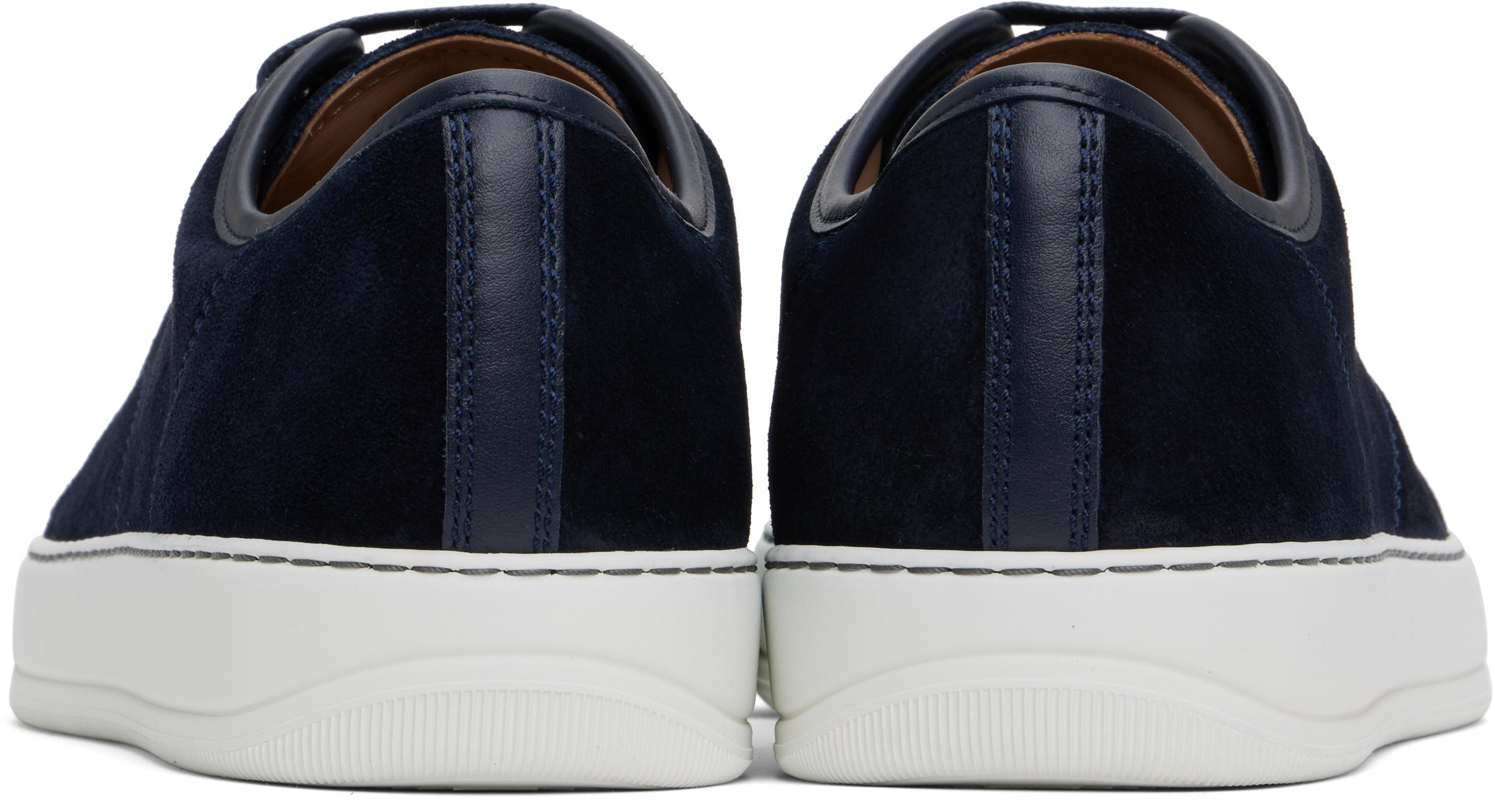 Black DBB1 Suede & Patent Leather Sneakers Product Image