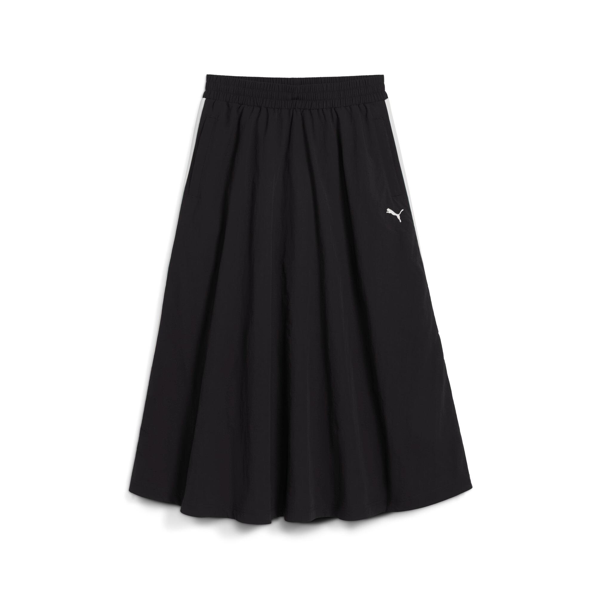 T7 Woven Midi Skirt Women Product Image