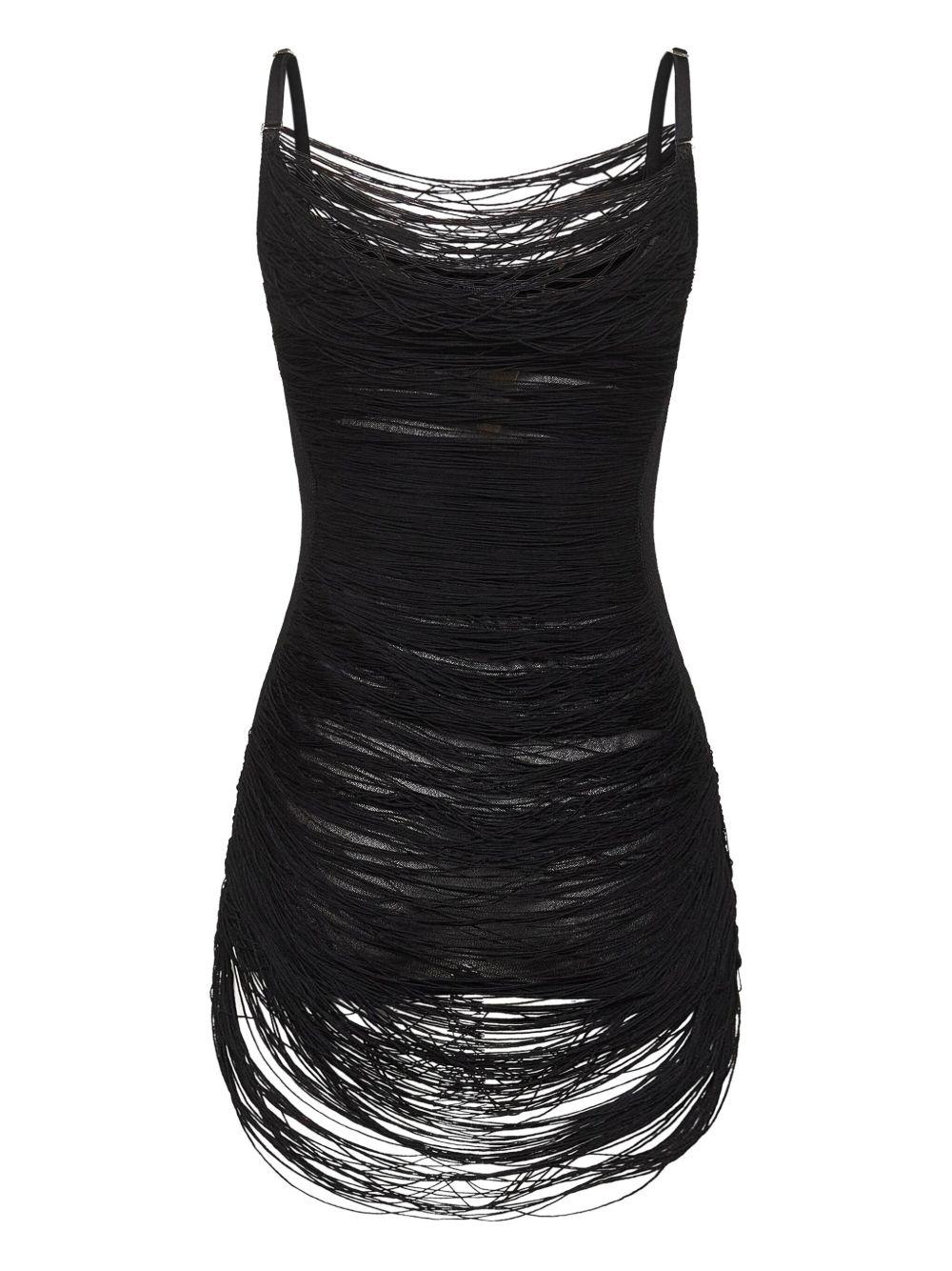 fringed mini dress Product Image