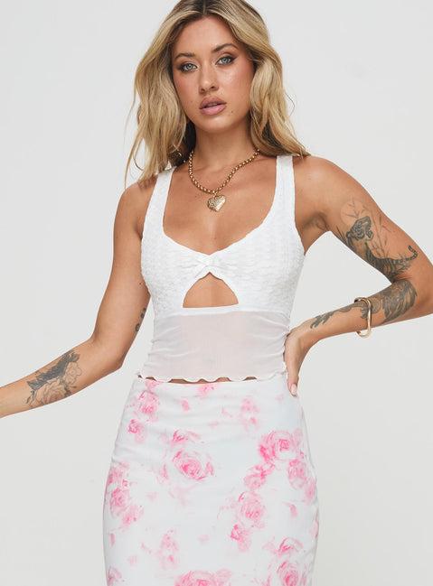 Marcellus Top White Product Image