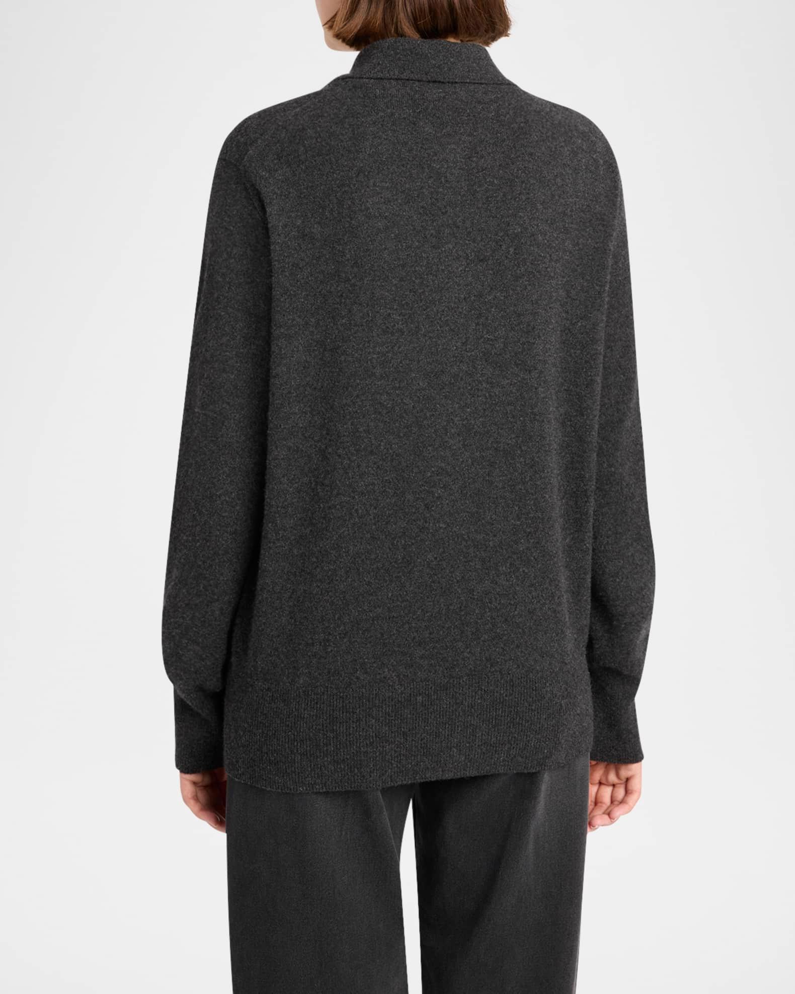 Lillia Cashmere Collared Cardigan Product Image