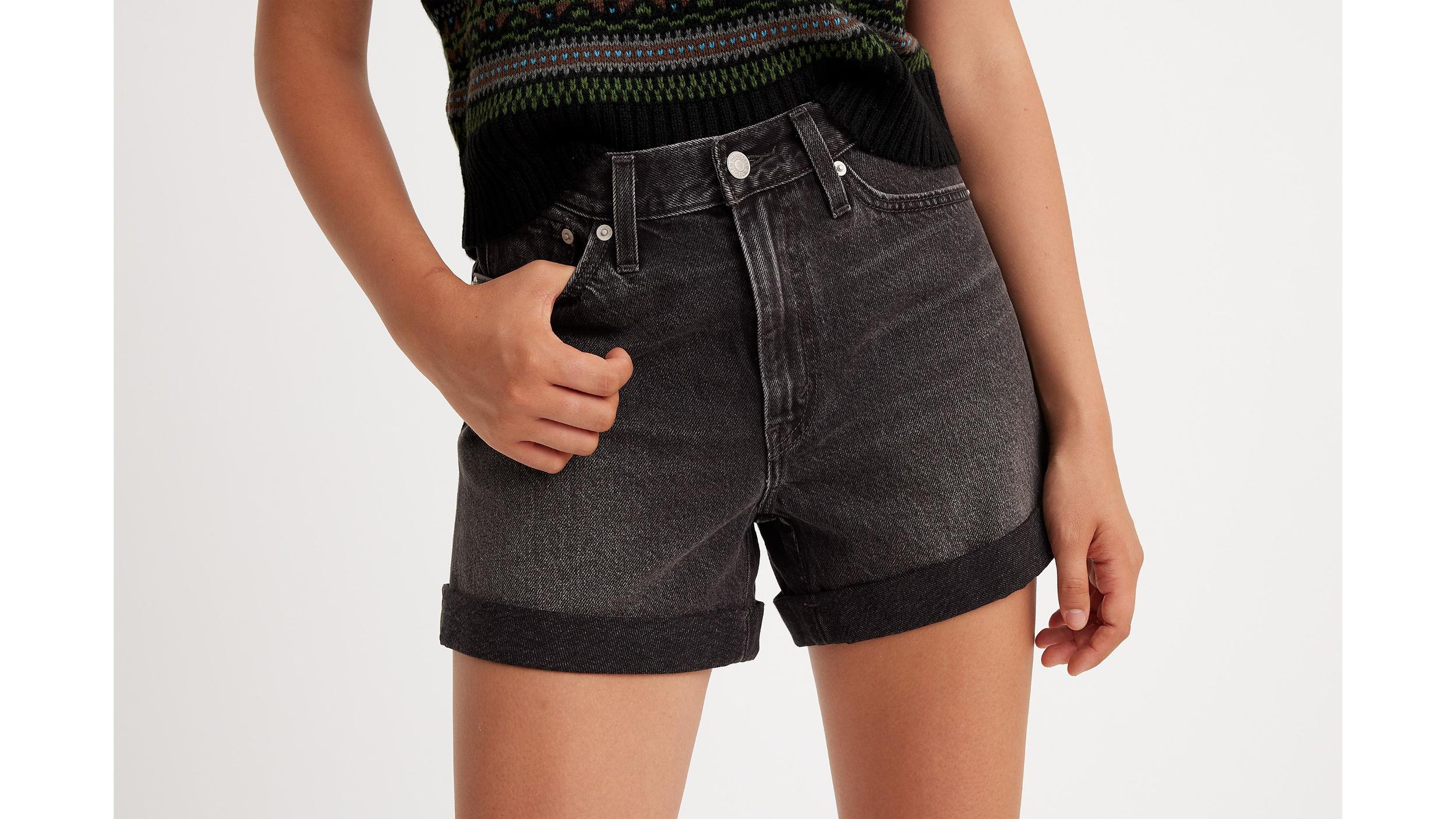 Rolled 80s Mom Women's Shorts Product Image