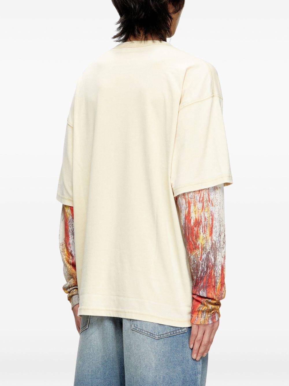 T-Boxt graphic-print long-sleeve top Product Image