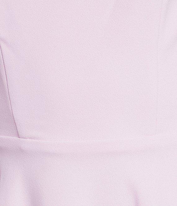 Next Up Cap Sleeve Sweetheart Neck Double Tier Skirt Dress Product Image