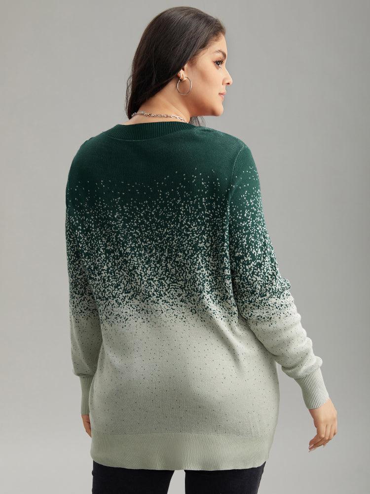 Supersoft Essentials Ombre Elastic Cuffs Pullover Female Product Image