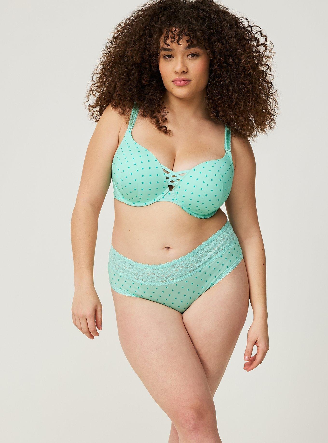 Second Skin Mid-Rise Hipster Lace Trim Panty Product Image