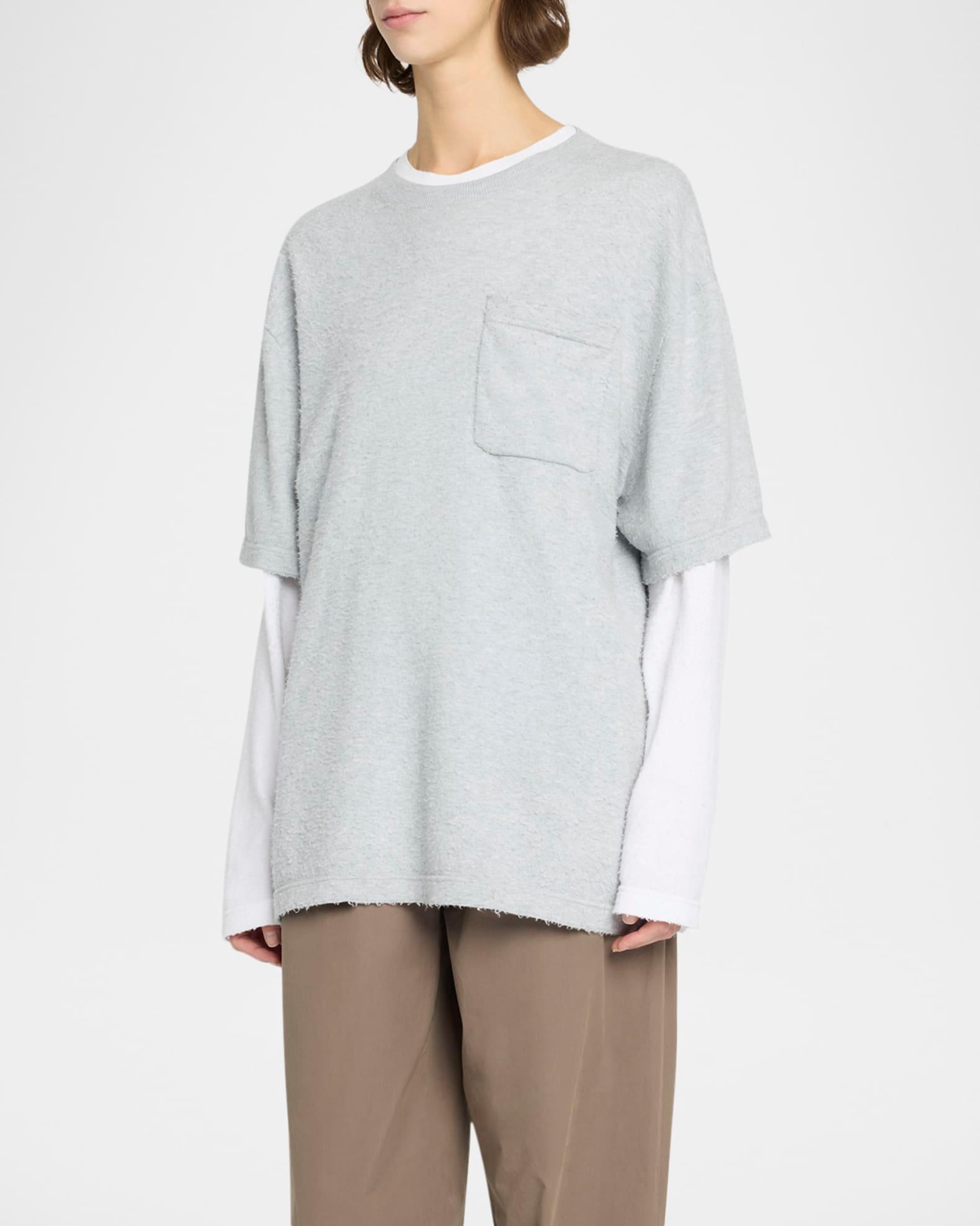 Kaddy Textured Short-Sleeve T-Shirt Product Image