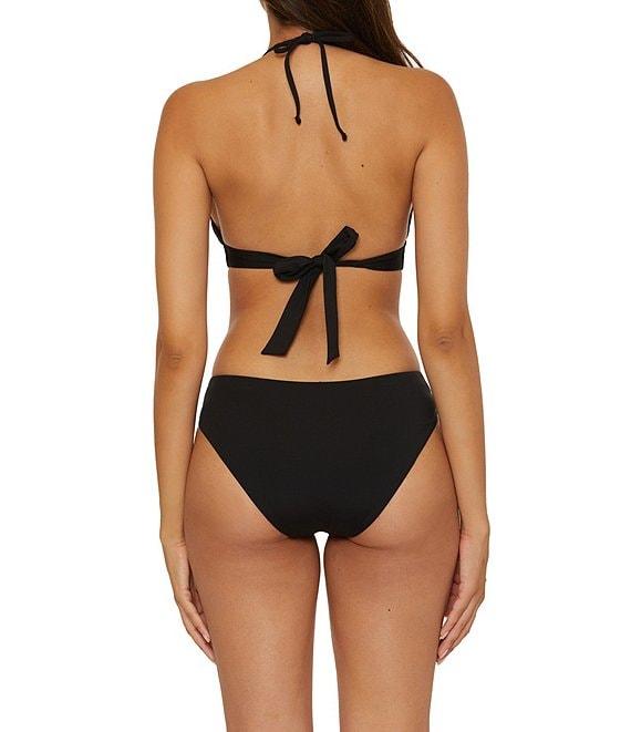 Becca By Rebecca Virtue Marble Canyon Gold Ring Hipster Swim Bottom Product Image
