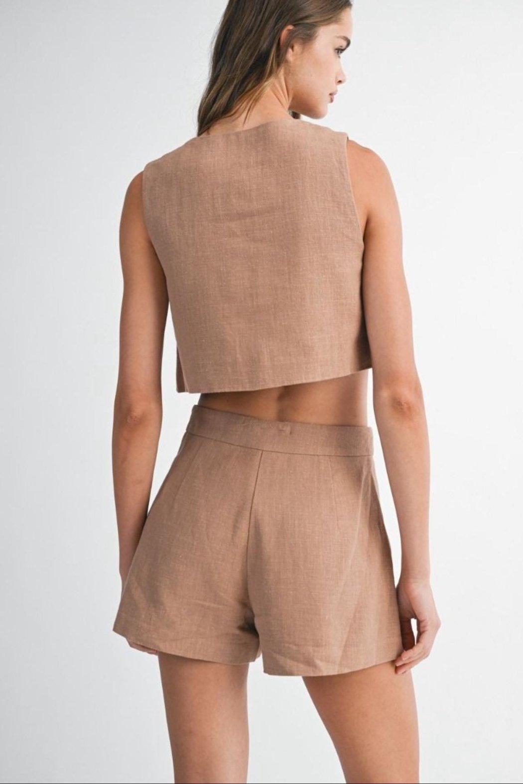 Button-Down Top Set Product Image