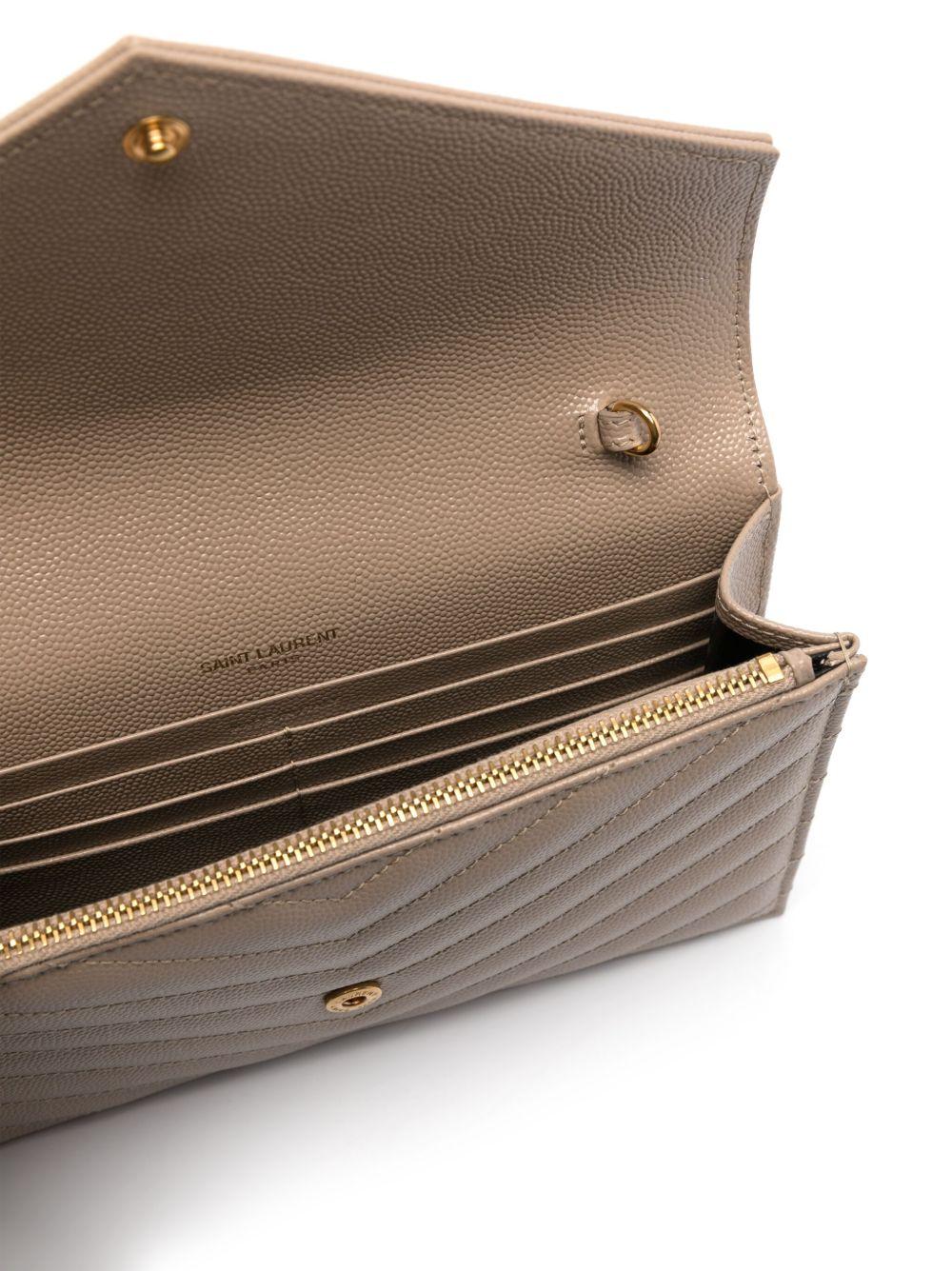 small Cassandre Envelope leather clutch bag Product Image