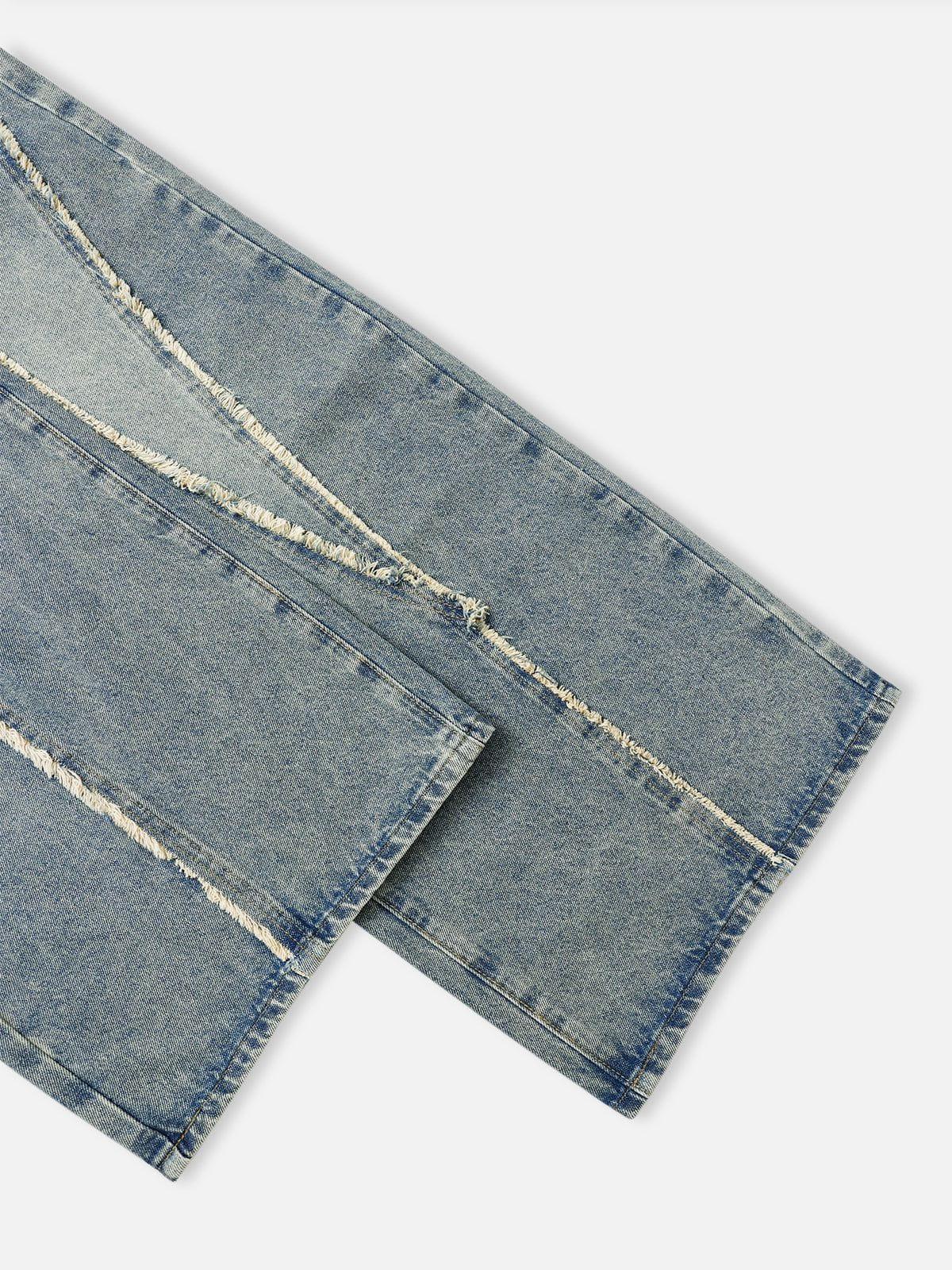 Aelfric Eden Baggy Fringe Jeans Product Image