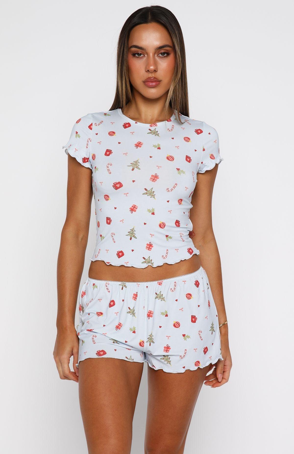 Dreamy Pyjama Shorts Jingle Joy Product Image