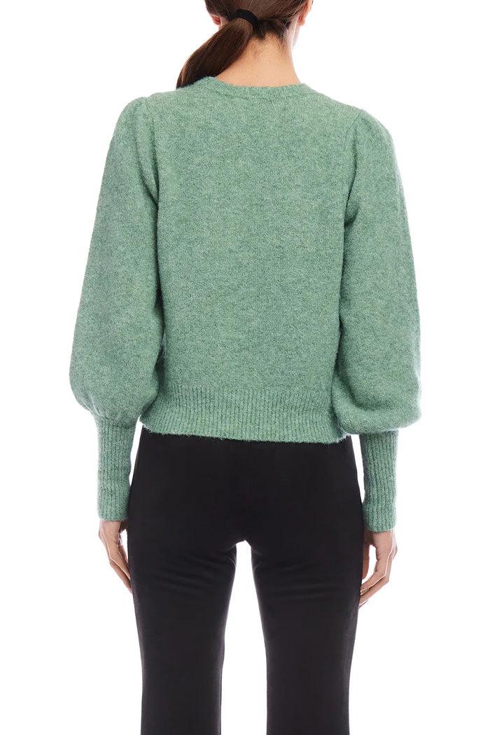 Shirred Sleeve Sweater Product Image