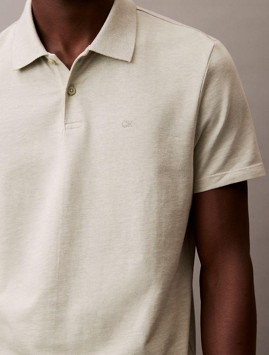 Cotton Blend Classic Polo Shirt  Product Image