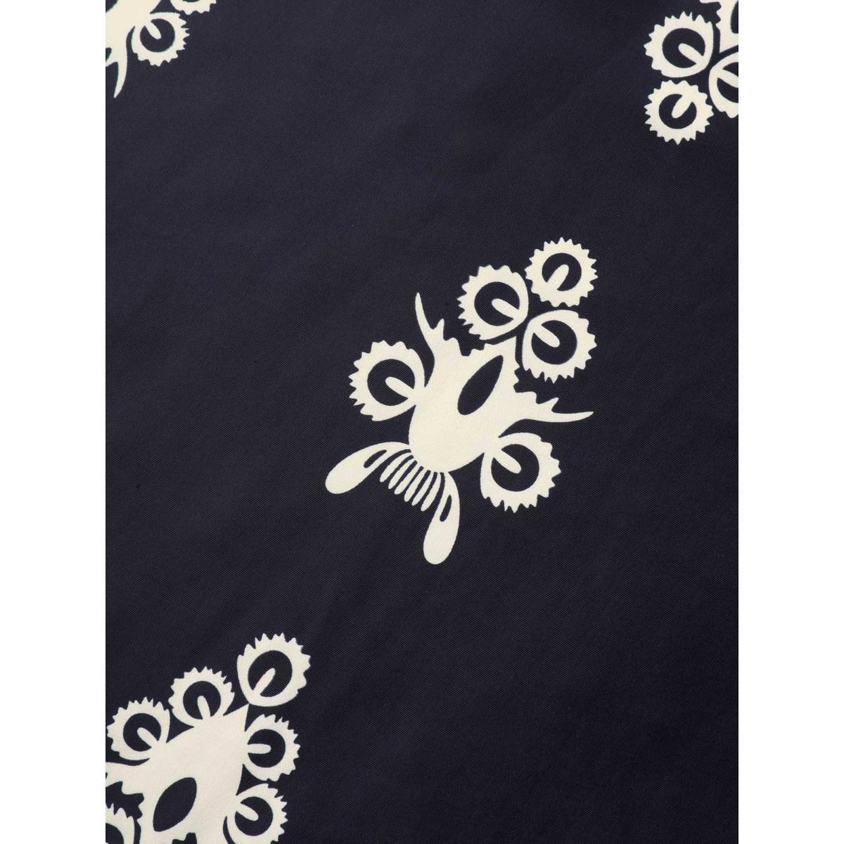 Plus Size Boho Flower Print Surplice Swim Dress Women's Swimwear Cyan Resort Bodycon Overlap Collar High stretch Curve Swim Dresses BloomChic 12/L Product Image