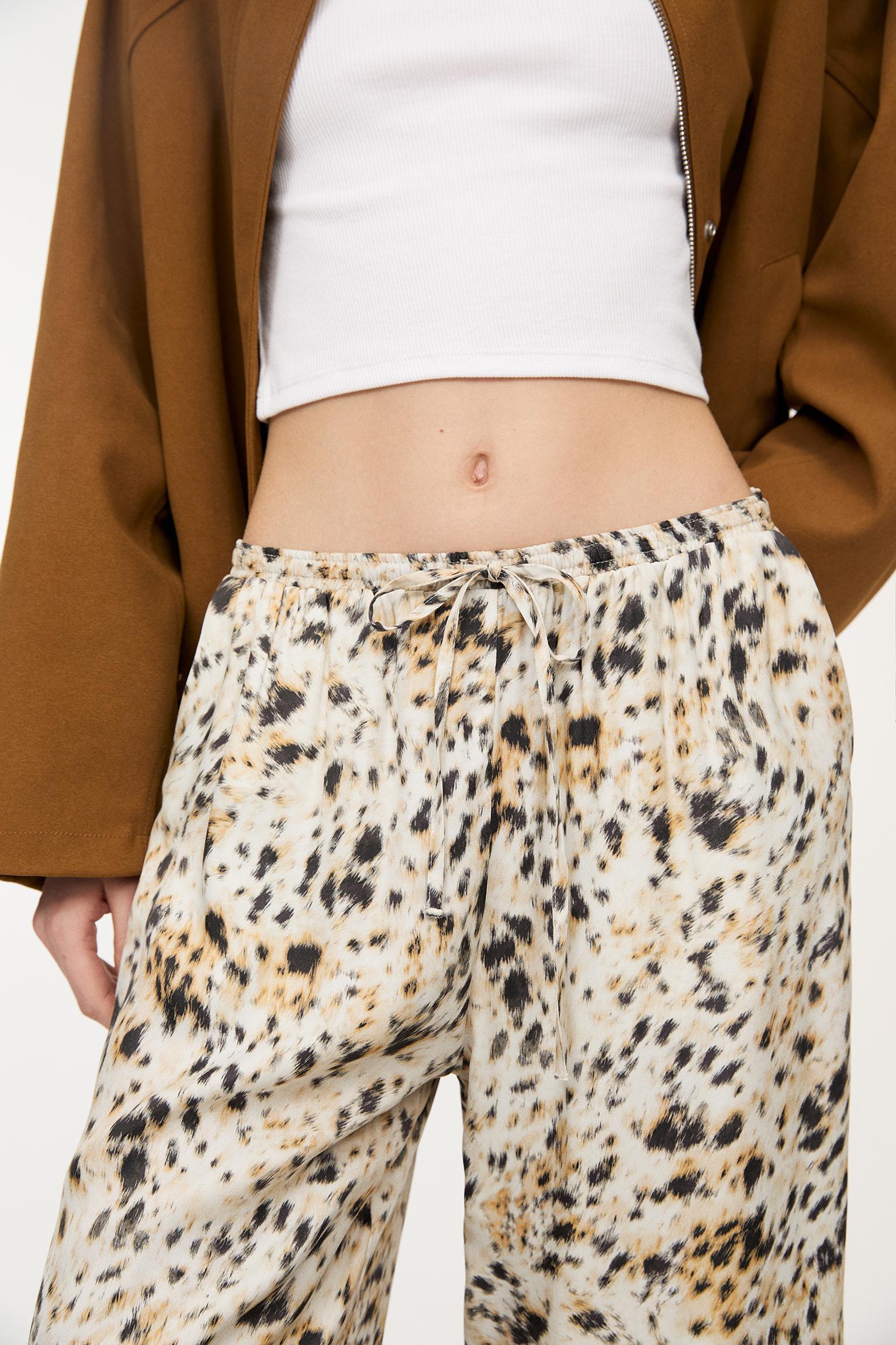 Satin sweatpants Product Image