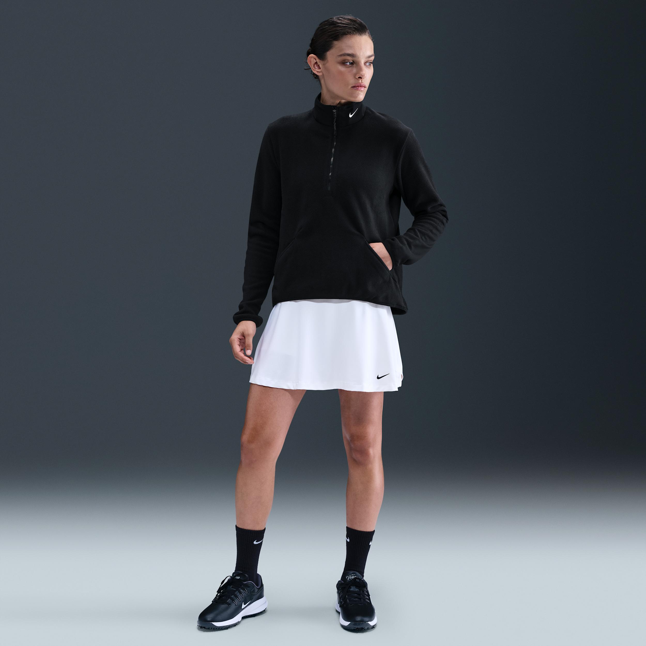 Nike Womens Therma-FIT Victory Long-Sleeve 1/2-Zip Golf Top | DA3236-010 Product Image