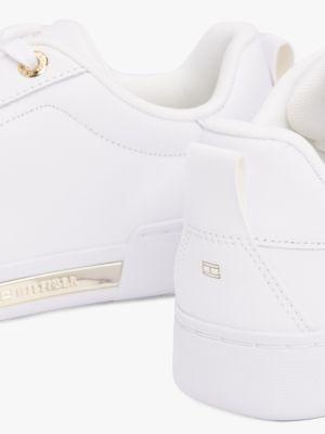 Hilfiger Logo Leather Sneaker Product Image