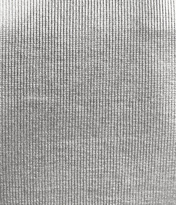 Never Fully Dressed Ribbed Metallic Crew Neck Sleeveless Tank Top Product Image