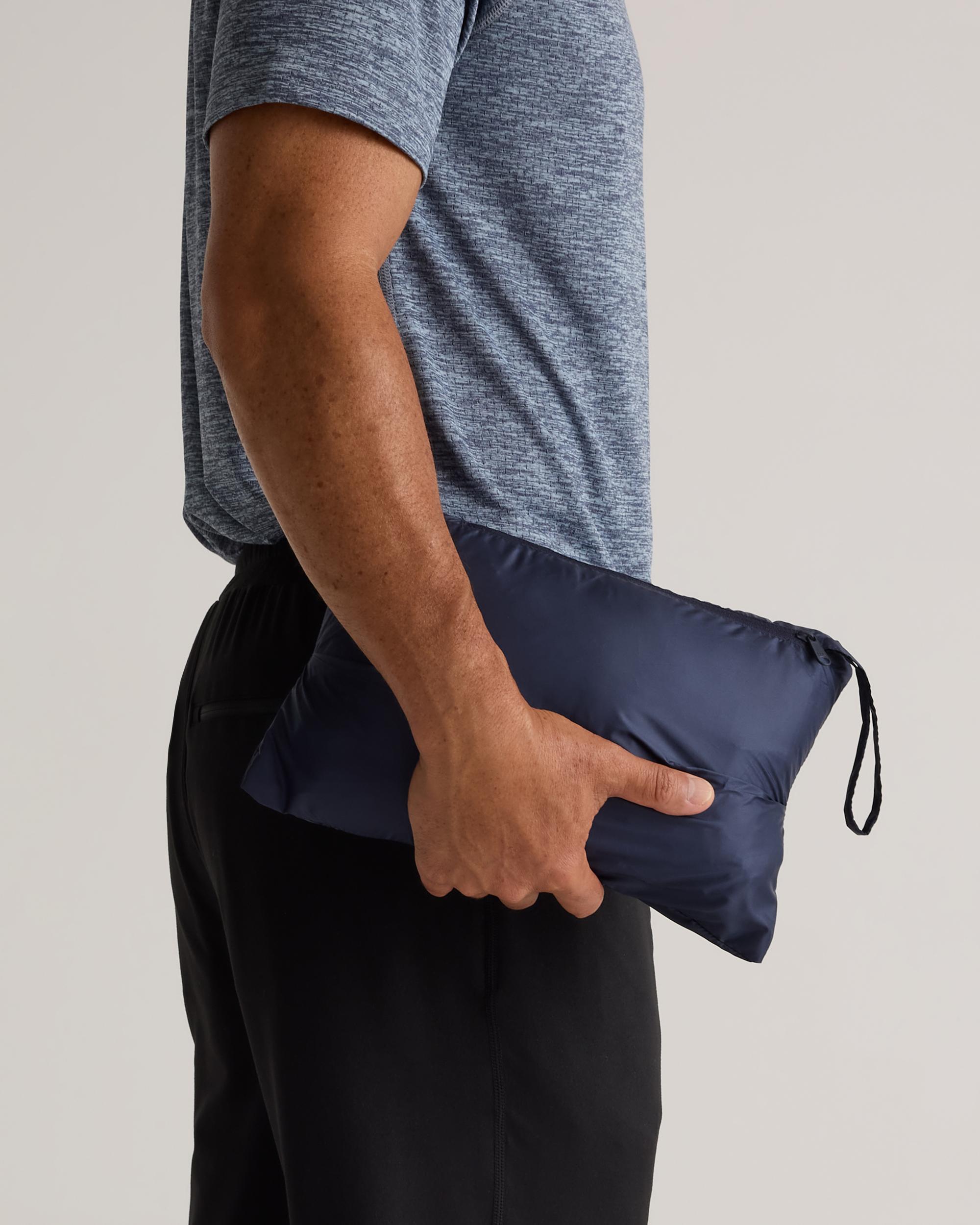 Quince | Men's Lightweight Down Packable Puffer Hooded Jacket Recycled Polyester Product Image