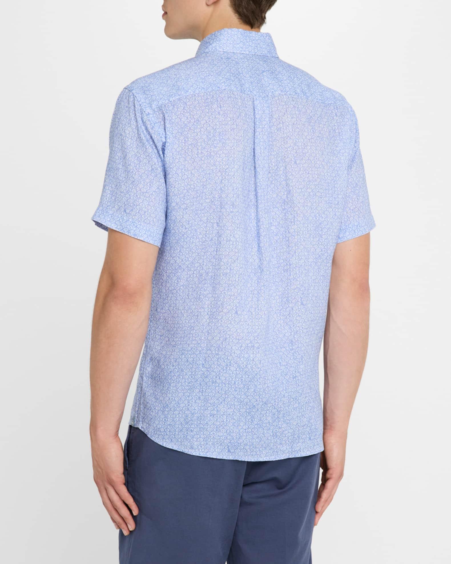Mens Champlain Linen Short-Sleeve Shirt Product Image