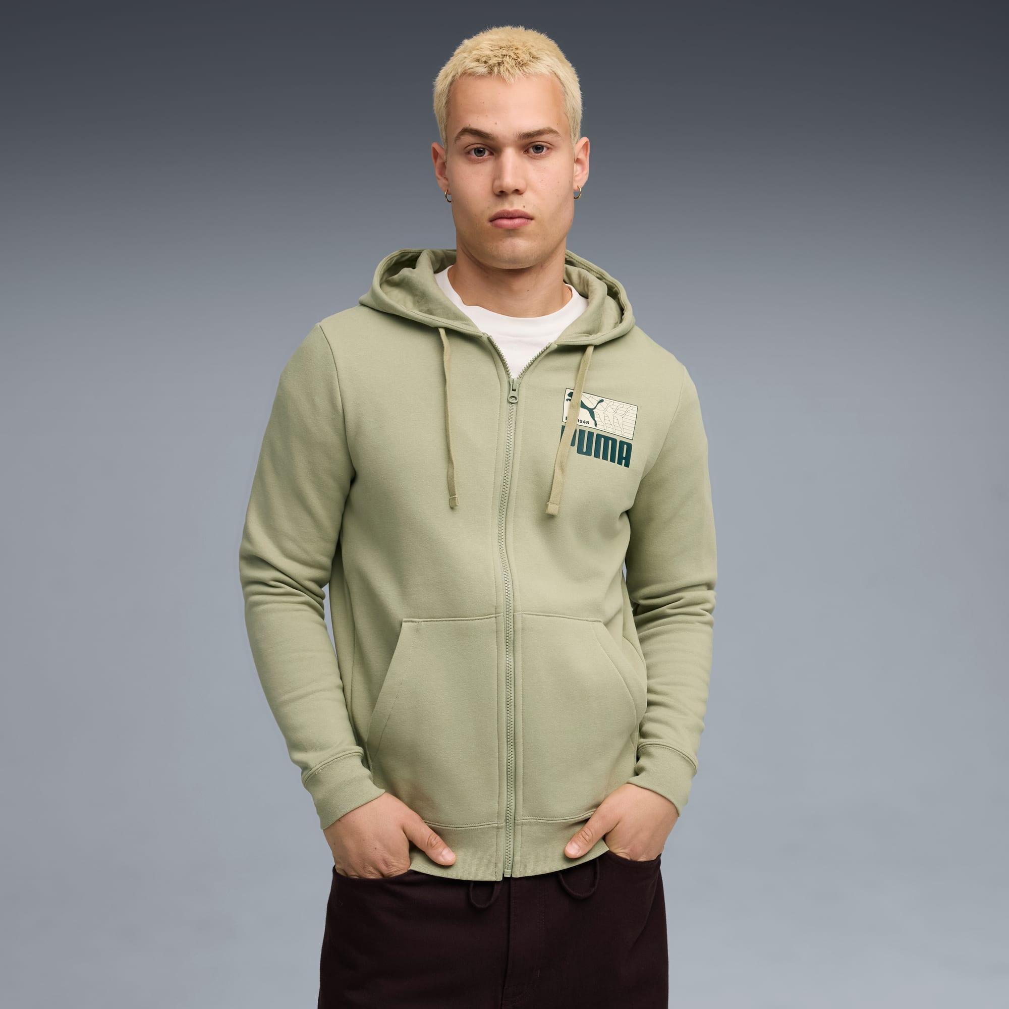 Graphic Repeat FZ Hoodie Men Product Image