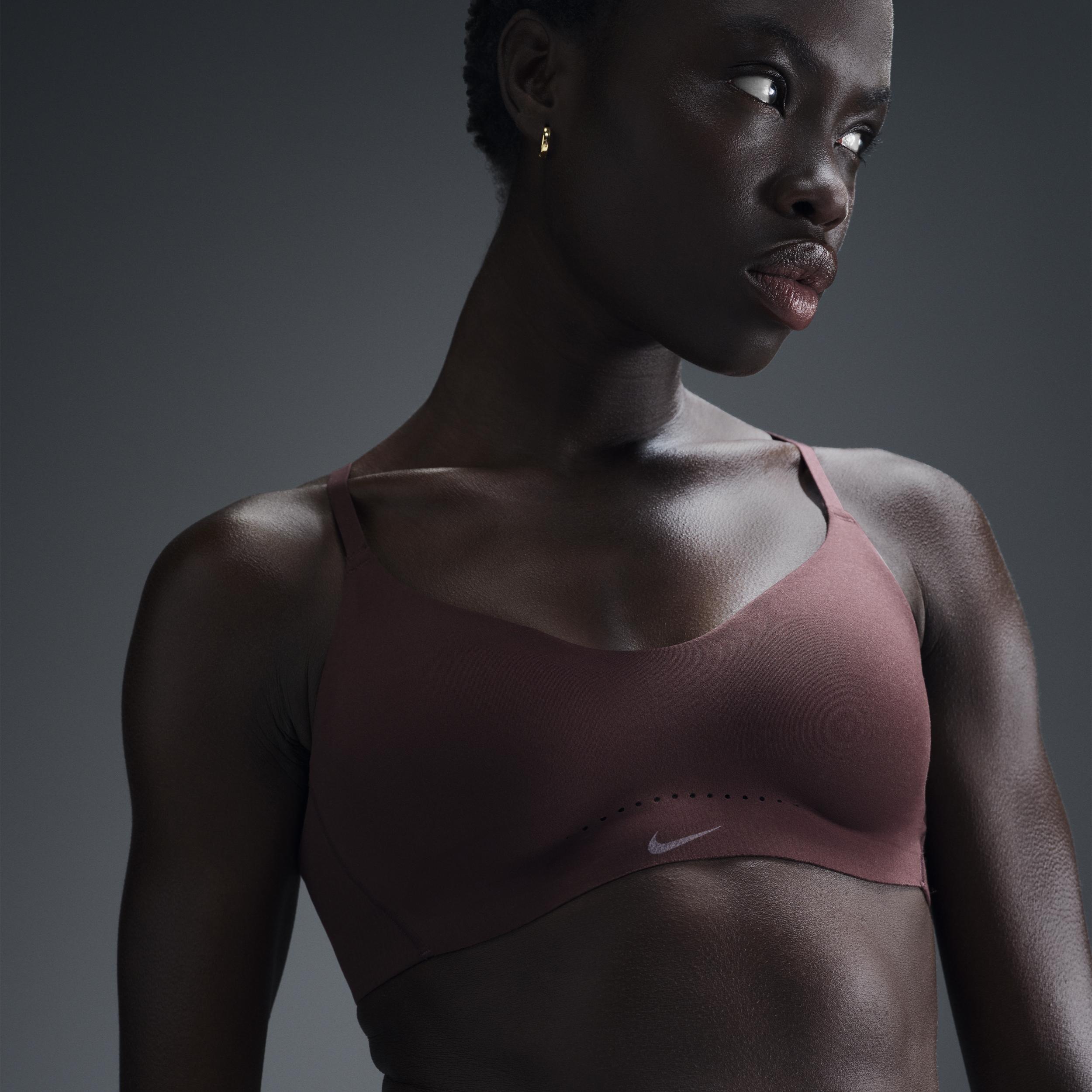 Nike Womens Alate Minimalist Light-Support Padded Convertible Sports Bra | FQ3550-227 Product Image