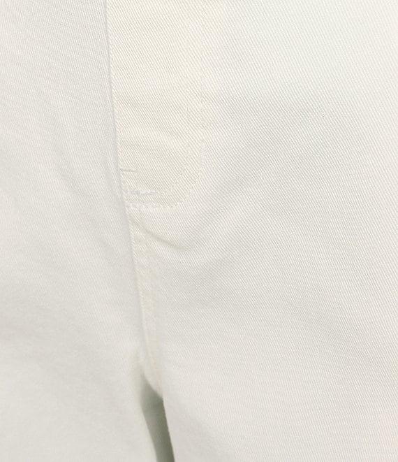 HUE Denim Barrel Leg Skimmer Ankle Pants Product Image