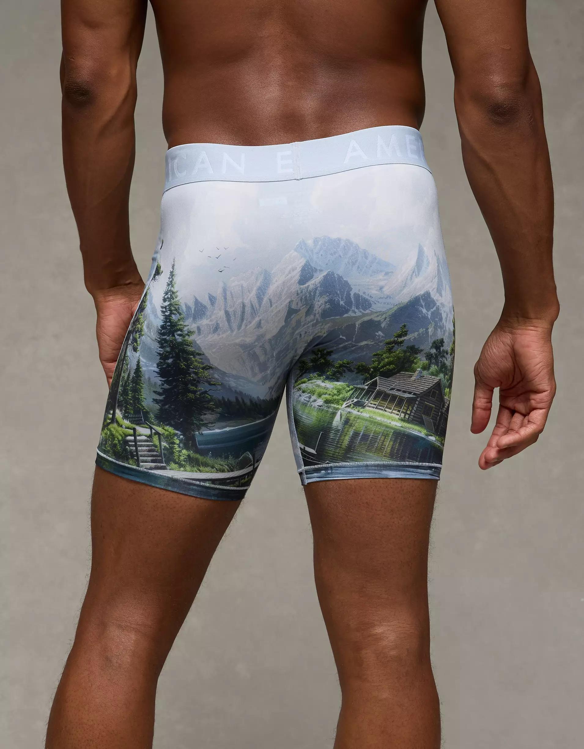 AEO Men's Grinch 6" Flex Boxer Brief Product Image