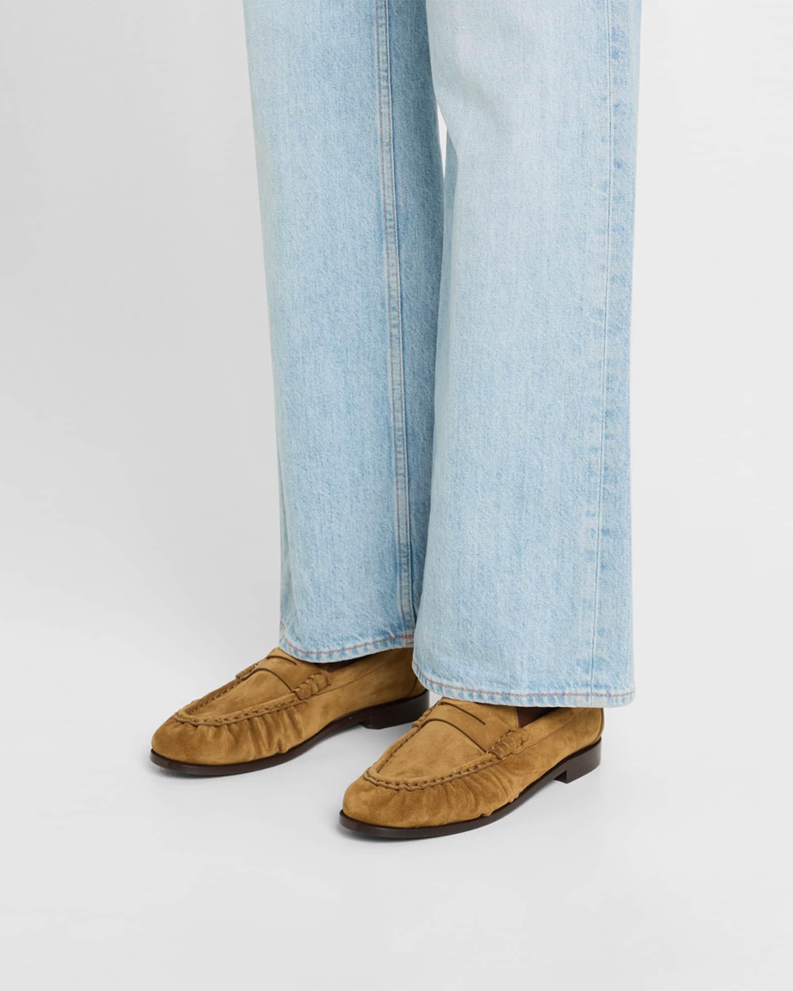 Le Suede YSL Penny Loafers Product Image
