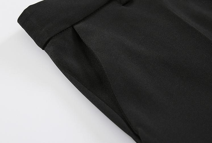 RT No. 1093 SPLIT WIDE STRAIGHT PANTS Product Image