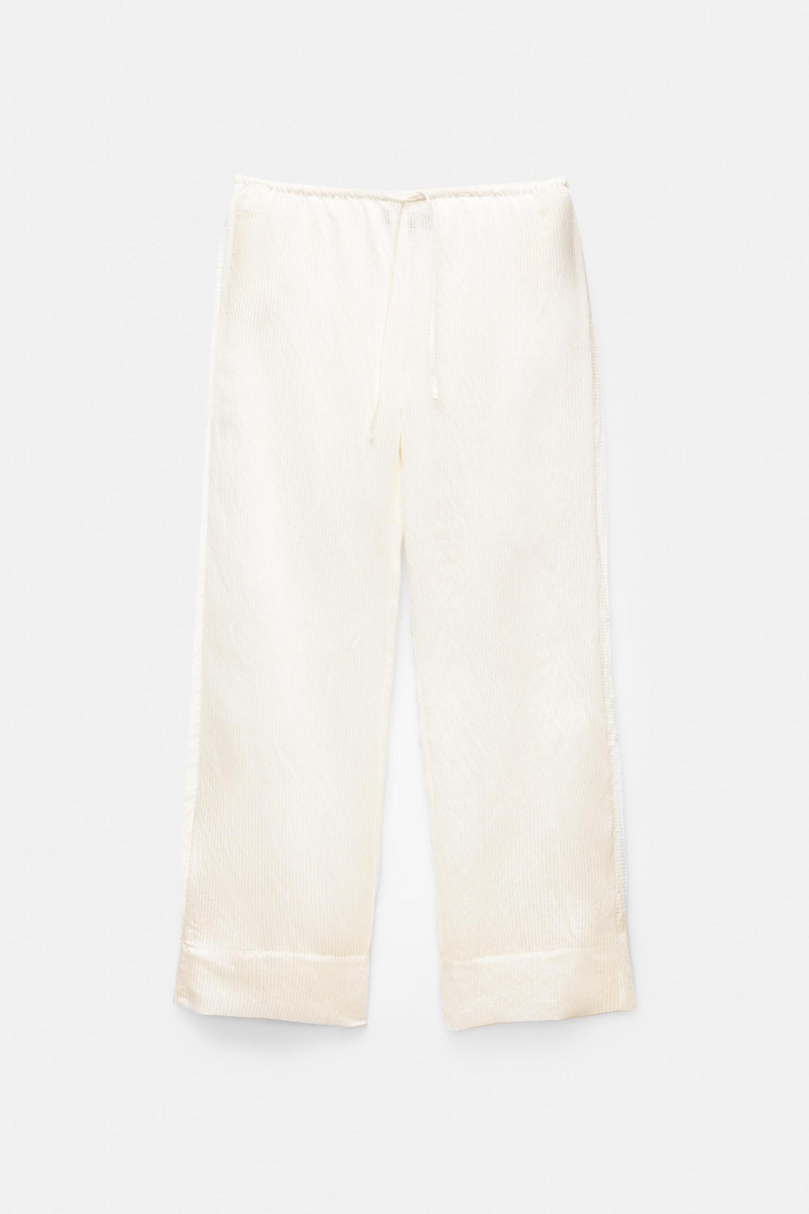 Straight sheer pants Product Image