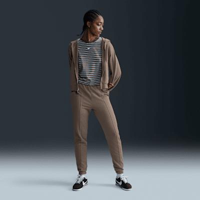 Womens Nike Sportswear Chill Slim High-Rise French Terry Sweatpants Product Image
