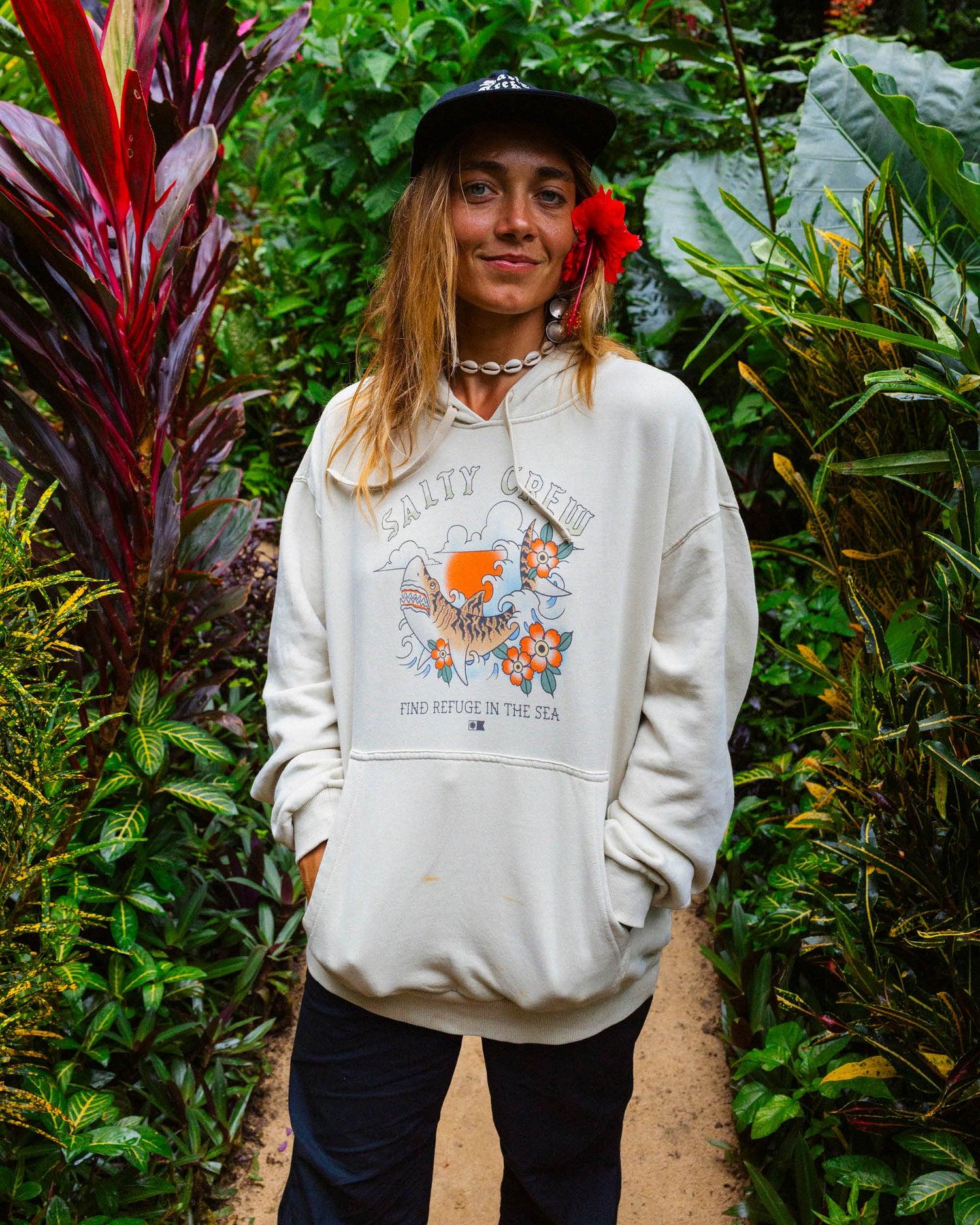 Hopper Hoody - Off White Female Product Image