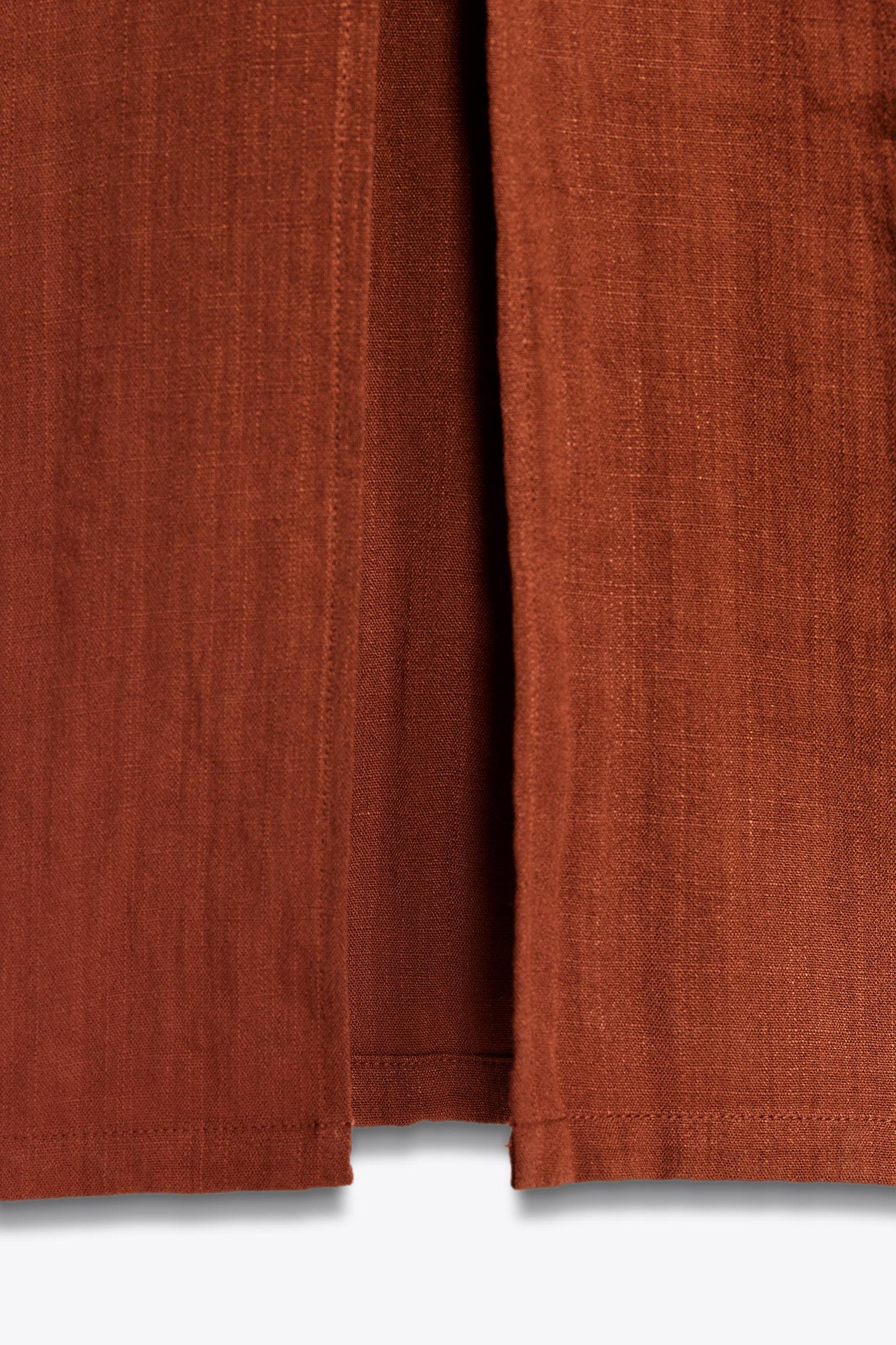 EMBROIDERED MIDI DRESS Product Image