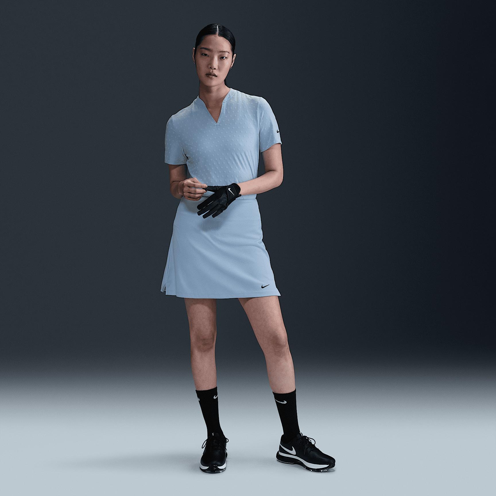 Nike Tour Women's Dri-FIT Short-Sleeve Blade Jacquard Golf Polo Product Image