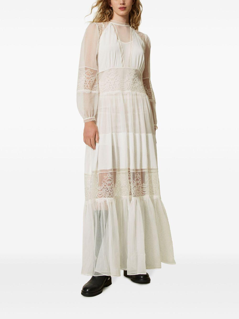 creponne lace maxi dress  Product Image